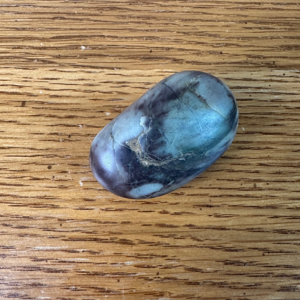 Natural Genuine Stone‎ Worry Stone Thumb Rock Large Smooth Polished